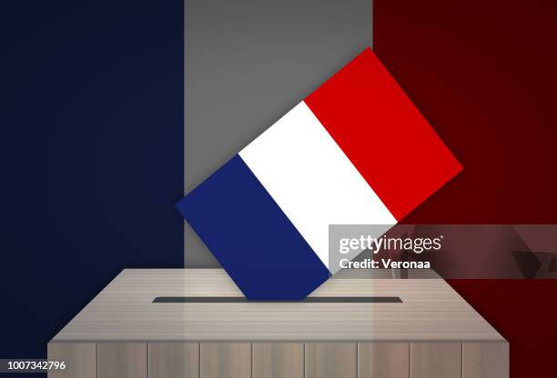 illustrations, cliparts, dessins animés et icônes de élection - vote en france - président