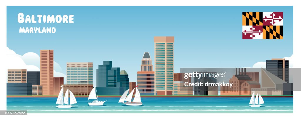 SKYLINE VON BALTIMORE