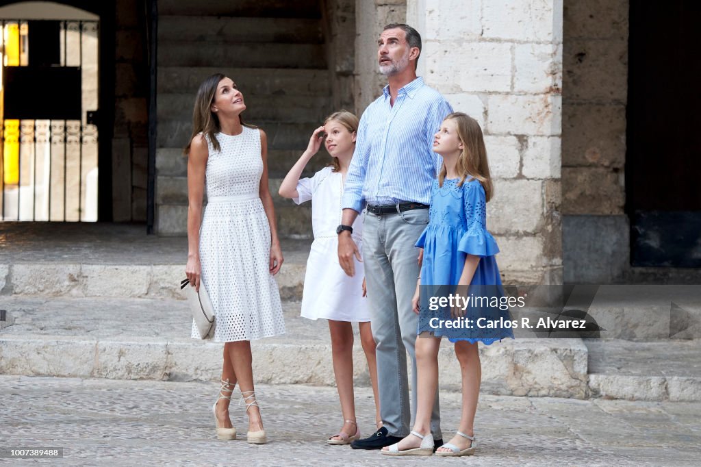 Spanish Royals Summer Photocall In Palma de Mallorca