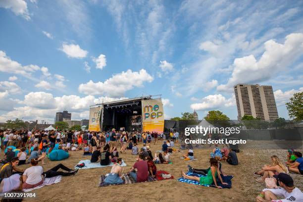 General view during day 2 of Mo Pop Festival at West Riverfront Park on July 29, 2018 in Detroit, Michigan.