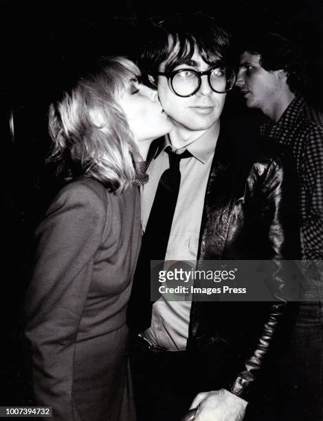 Debbie Harry and Chris Stein circa 1980 in New York City.