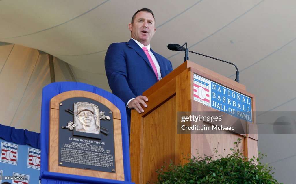 National Baseball Hall of Fame Induction Ceremony