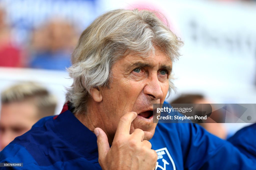 Ipswich Town v West Ham United - Pre-Season Friendly