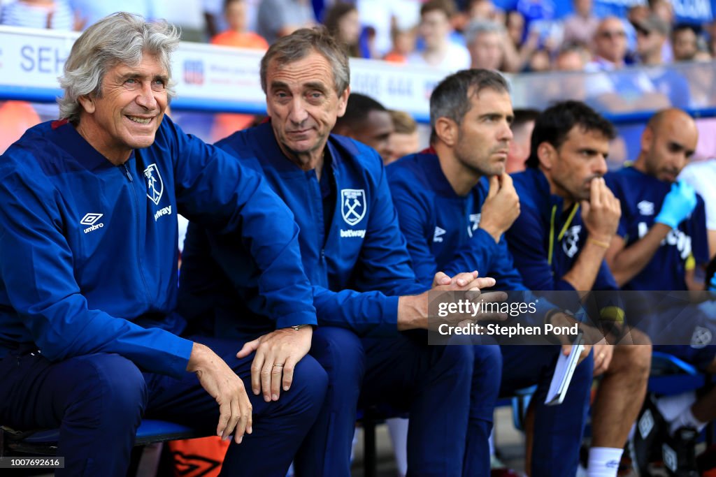 Ipswich Town v West Ham United - Pre-Season Friendly