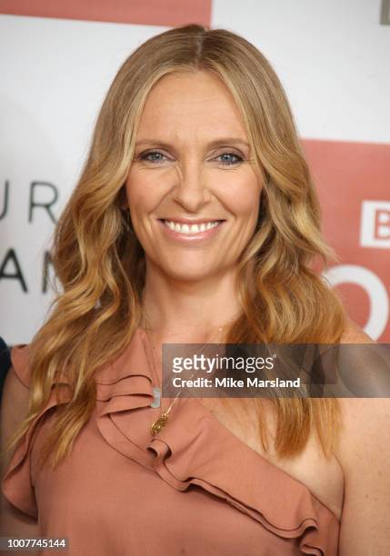 Toni Collette during a photocall for BBC One's 'Wanderlust' held at the Covent Garden Hotel on July 30, 2018 in London, England.
