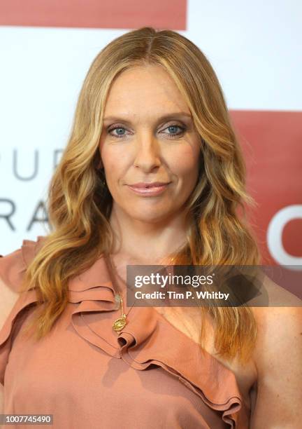 Toni Collette during a photocall for BBC One's 'Wanderlust' held at the Covent Garden Hotel on July 30, 2018 in London, England.