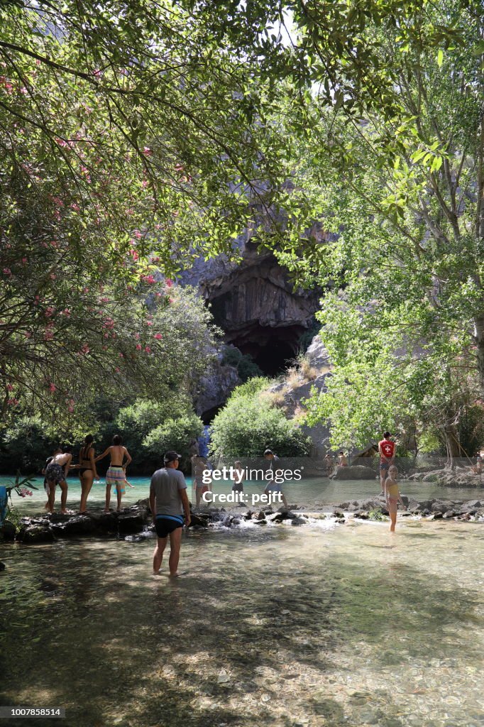 Cueva del Gato - recreational lake