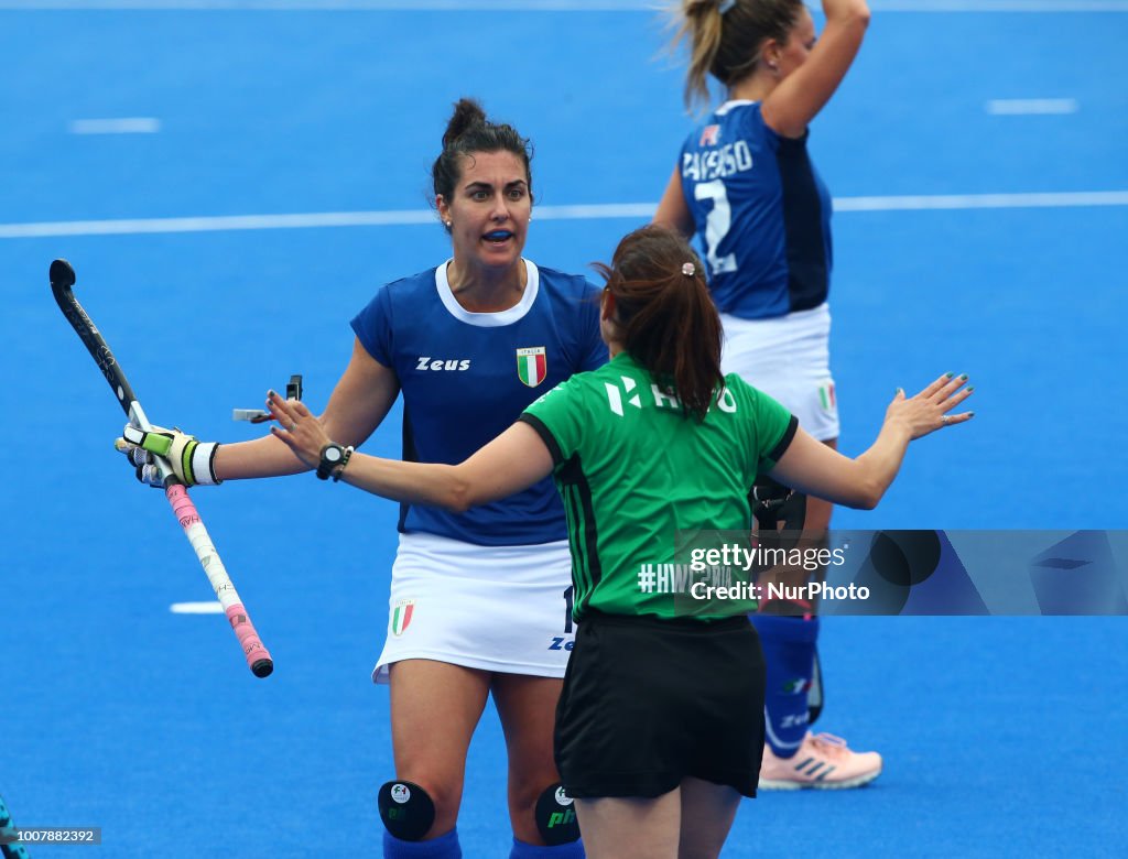 Italy v Netherlands - FIH Hockey Women's World Cup 2018