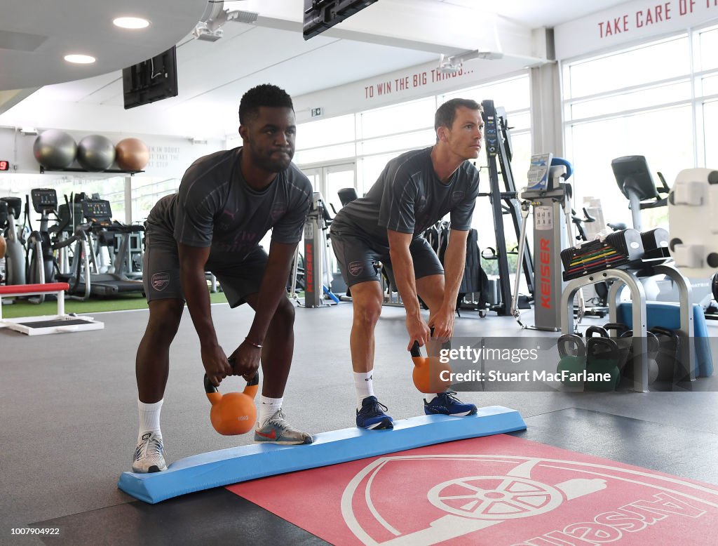 Arsenal Pre-Season Training Session