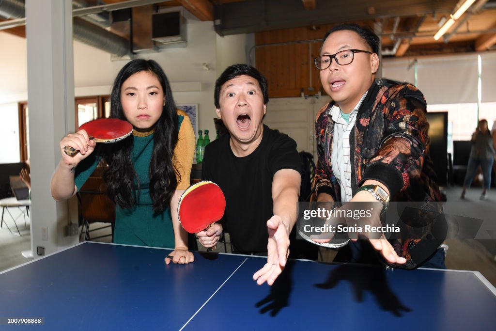 #CrazyRichCanada! Ken Jeong, Awkwafina And Nico Santos Touch Down In Toronto To Celebrate The Release Of "Crazy Rich Asians"
