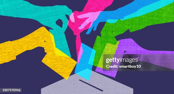 ilustrações de stock, clip art, desenhos animados e ícones de voting - votação