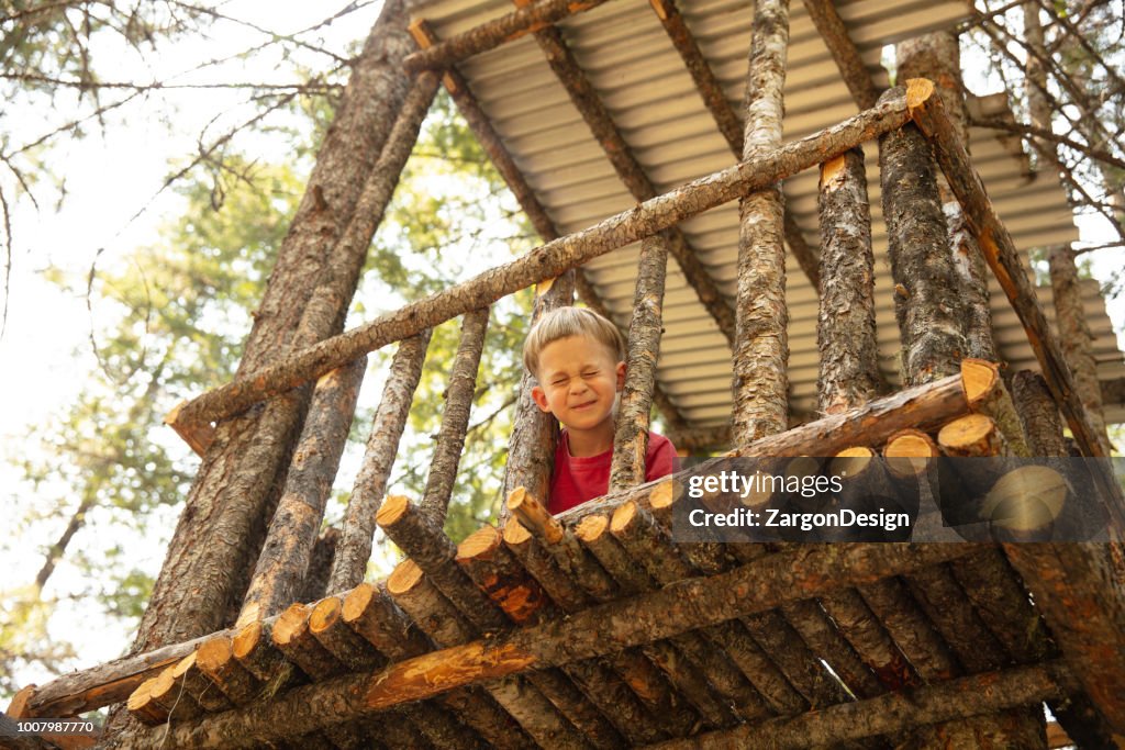 Tree house fun