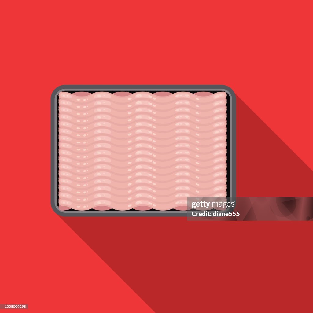 Fresh Ground Chicken Or Turkey Meat Icon