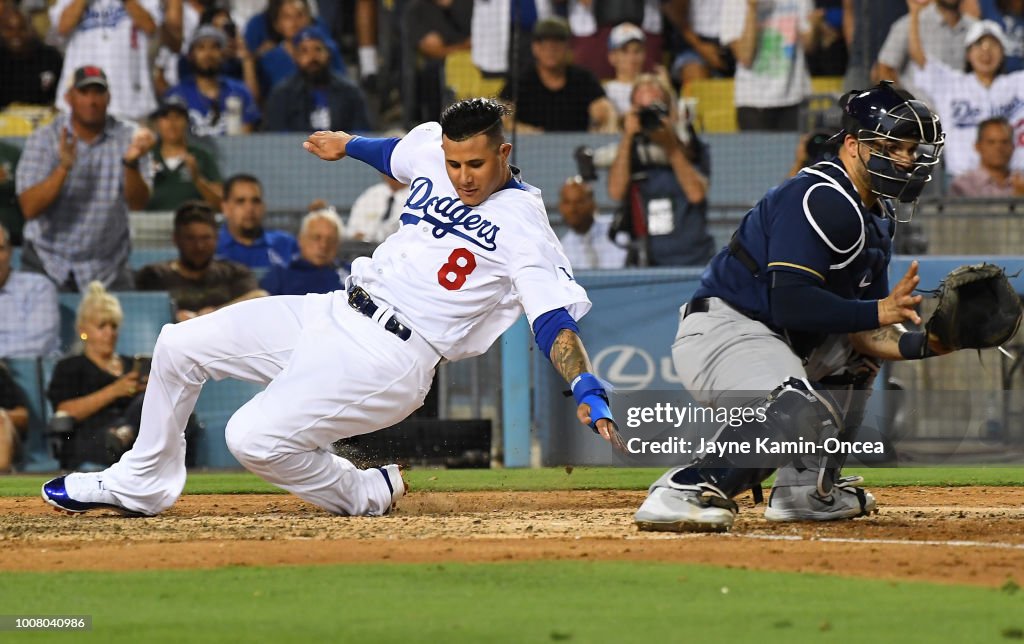 Milwaukee Brewers v Los Angeles Dodgers