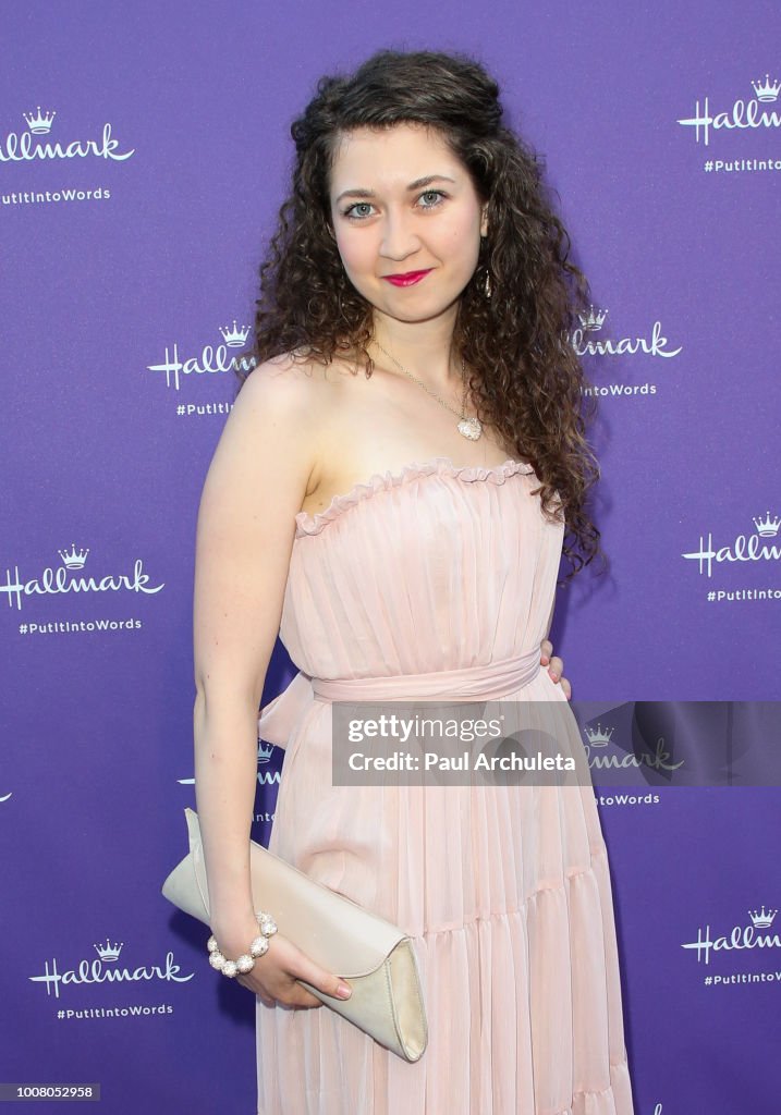 Actress Marietta Melrose attends Hallmark's "Put In Into Words"... News