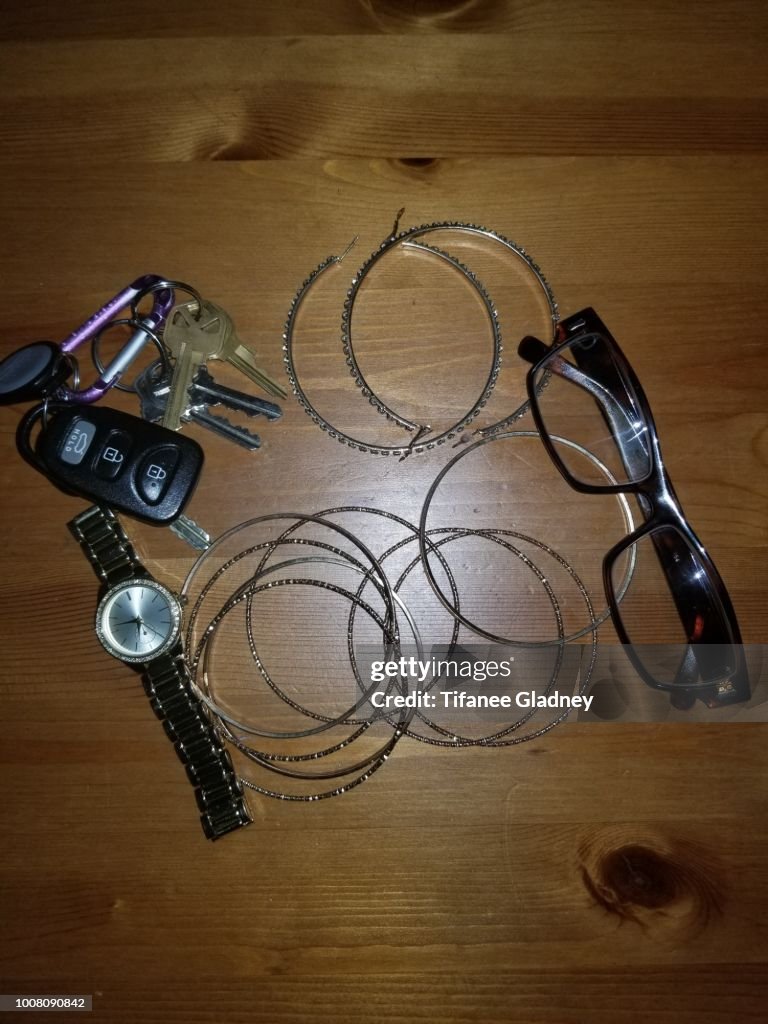 Personal Objects Examples Personal Items On Dining Room Table High-Res Stock Photo - Getty Images