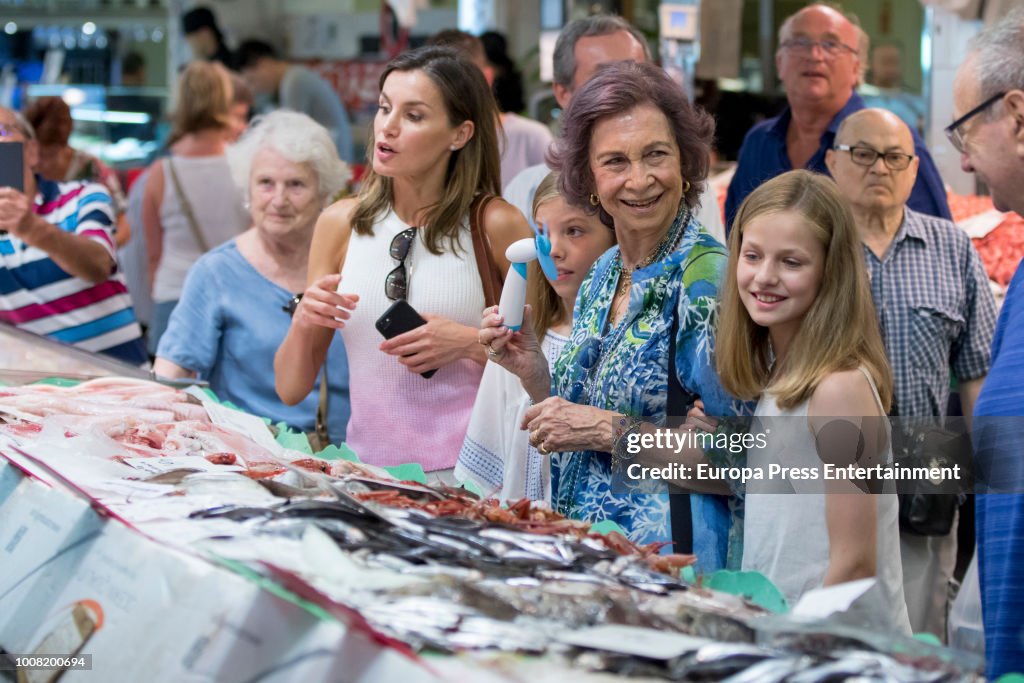 Spanish Royals Sighting In Mallorca - July 31, 2018