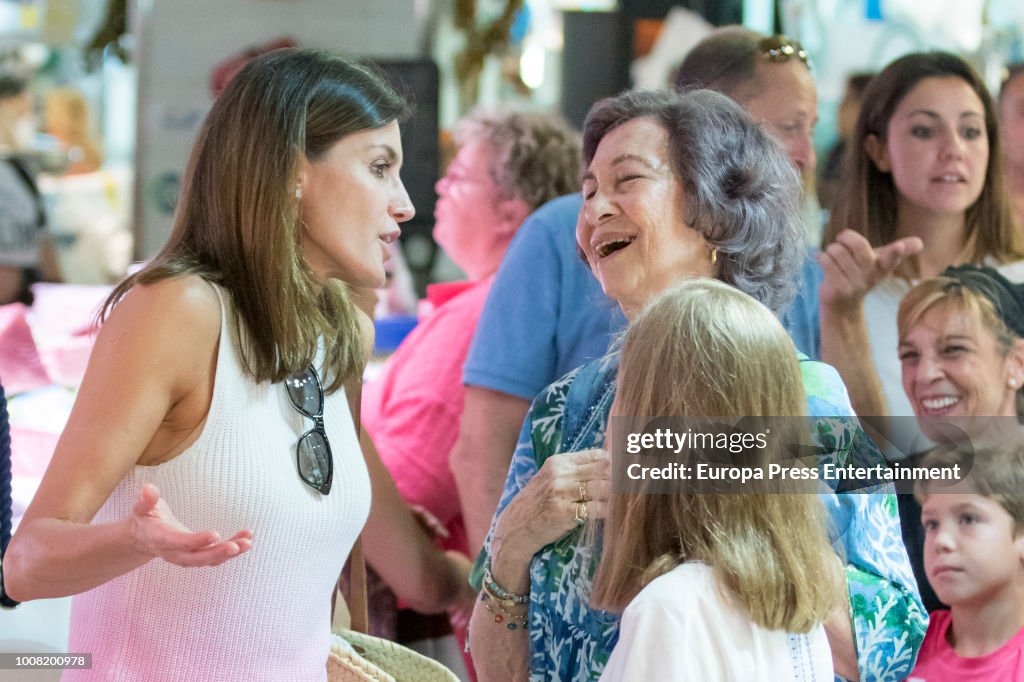 Spanish Royals Sighting In Mallorca - July 31, 2018