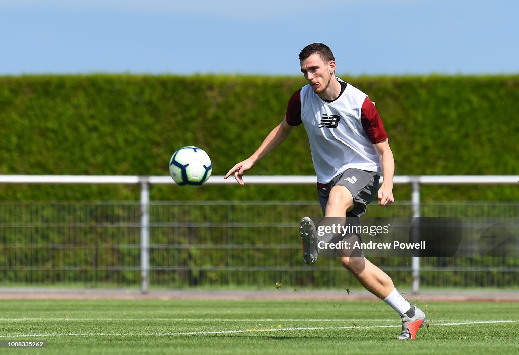 Liverpool FC Training Camp In Evian