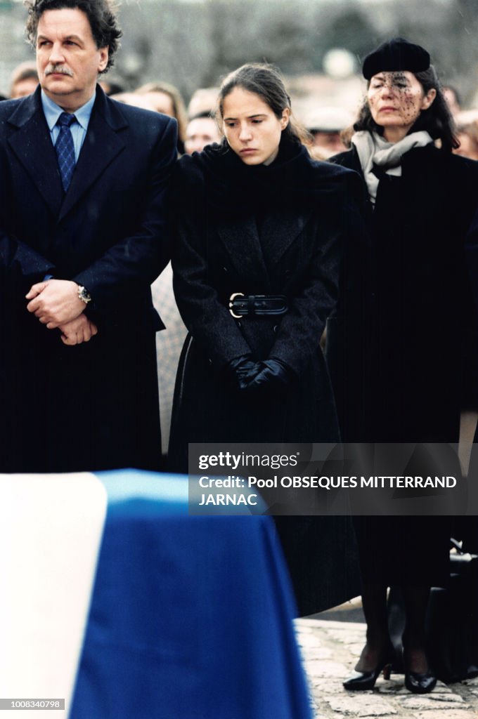 Obsèques de François Mitterrand à Jarnac