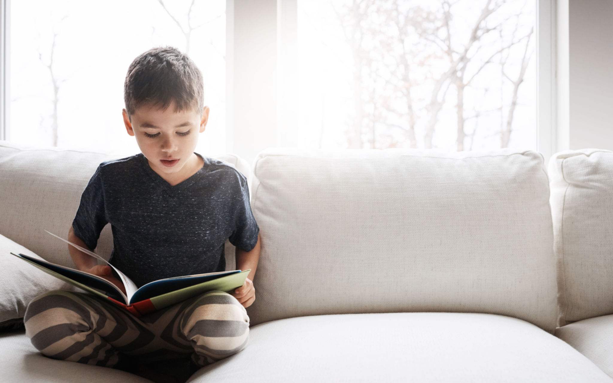 child reading