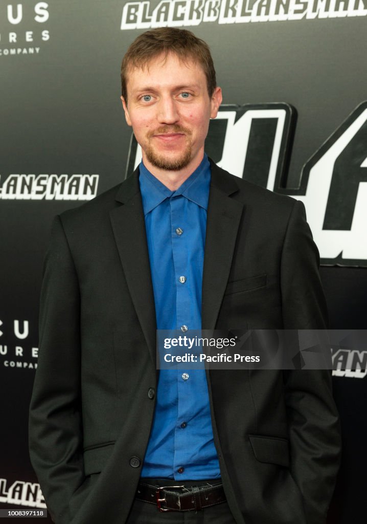 David Rabinowitz attends BlacKkKlansman premiere at BAM Harvey... News ...