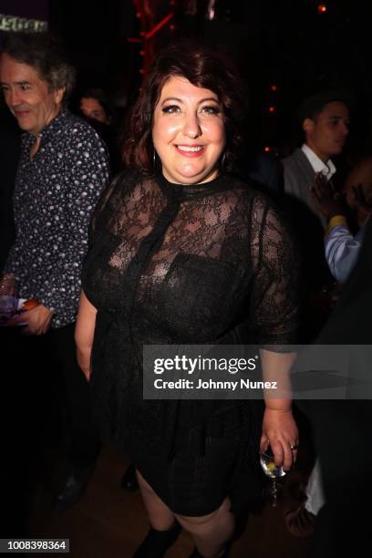 Ashlie Atkinson attends the "BlacKkKlansman" New York Premiere at Brooklyn Academy of Music on July 30, 2018 in New York City.