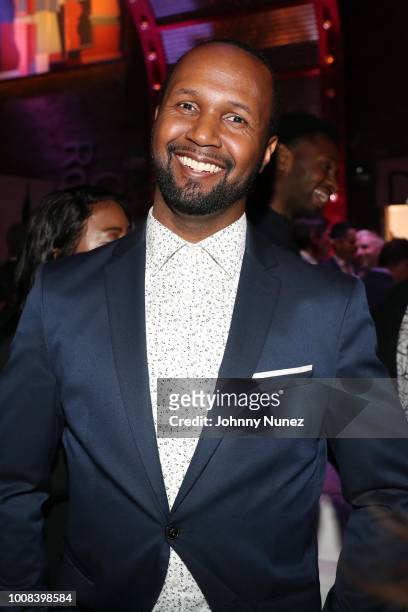 Reg West attends the "BlacKkKlansman" New York Premiere at Brooklyn Academy of Music on July 30, 2018 in New York City.