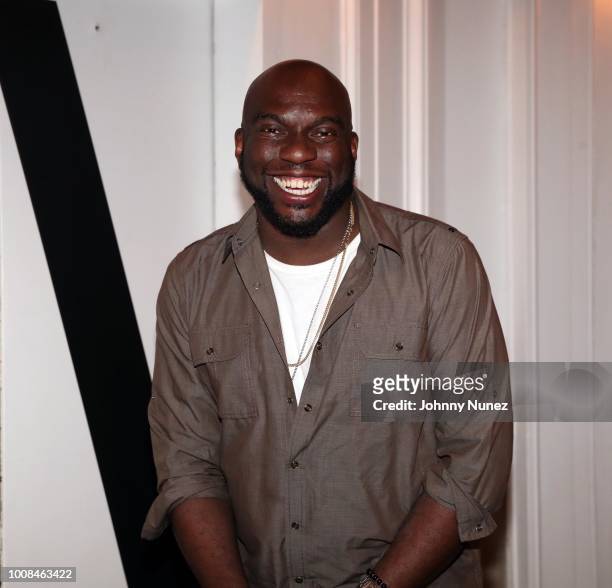 Omar Dorsey attends the "BlacKkKlansman" New York Premiere at Brooklyn Academy of Music on July 30, 2018 in New York City.