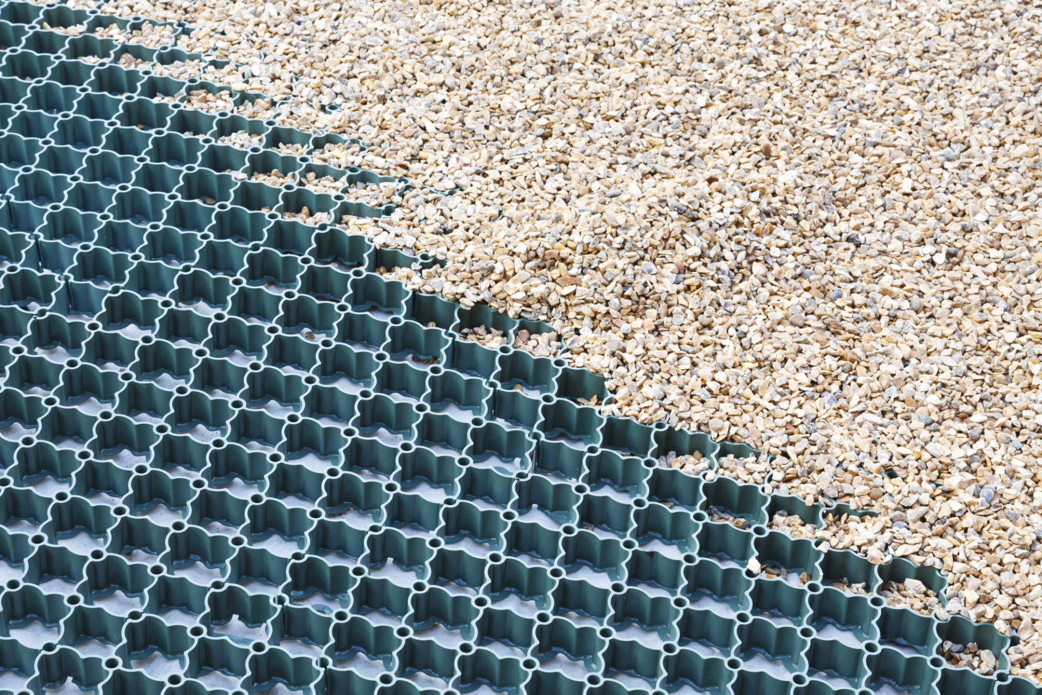 gravel driveway drainage