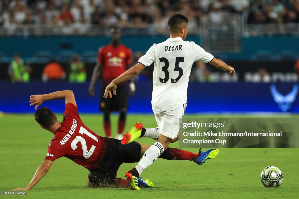 Manchester United v Real Madrid - International Champions Cup 2018