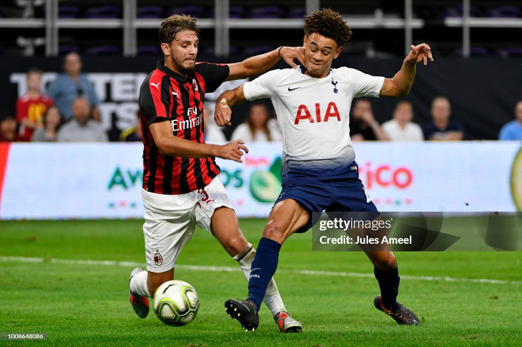 Tottenham Hotspur v AC Milan - International Champions Cup 2018