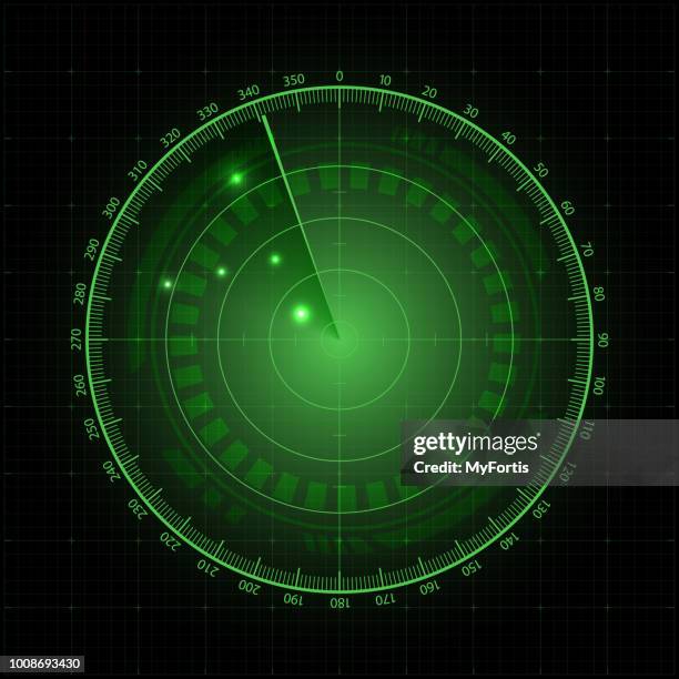 print - radar stock illustrations