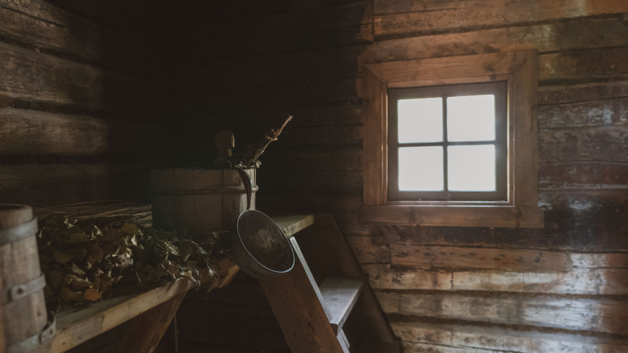sauna preparation