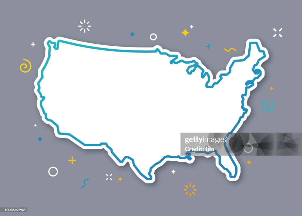 United States Outline Map