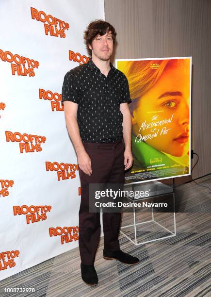 Actor John Gallagher Jr., attends 'The Miseducation Of Cameron Post' New York Screening at The William Vale on July 31, 2018 in New York City.