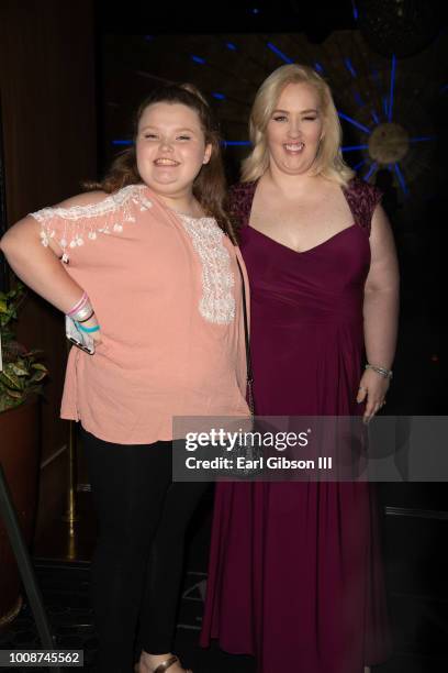 Honey Boo Boo and Mama June attend Bossip Best Dressed List Event on July 31, 2018 in Los Angeles, California.