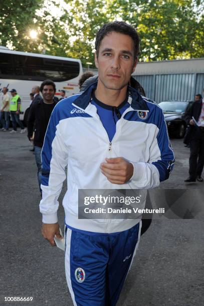 Raoul Bova attends the XIX Partita Del Cuore charity football game at on May 25, 2010 in Modena, Italy.