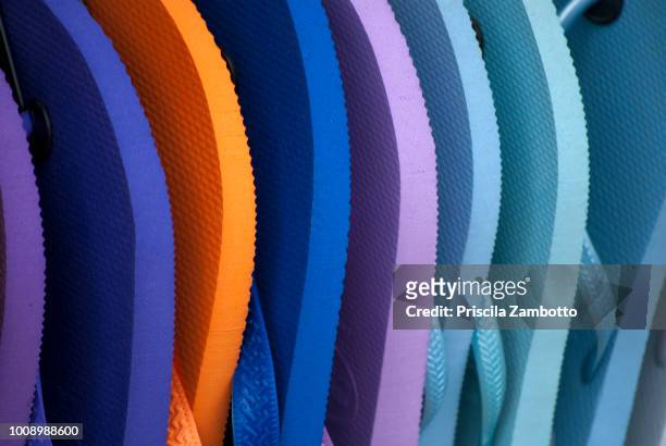 flip flops - sole of shoe stock pictures, royalty-free photos & images