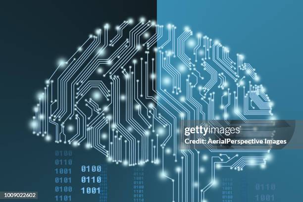 artificial intelligence concept - byte stock pictures, royalty-free photos & images