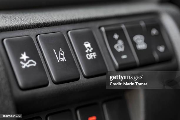 modern car electronic safety systems - sked stock pictures, royalty-free photos & images