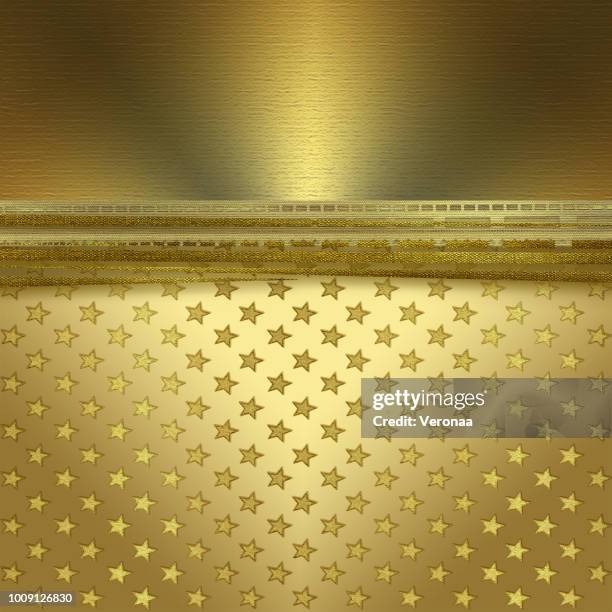 golden design background - gold leaf paper stock illustrations
