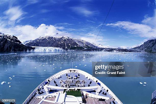 glacier bay in alaska - glacier bay stock pictures, royalty-free photos & images