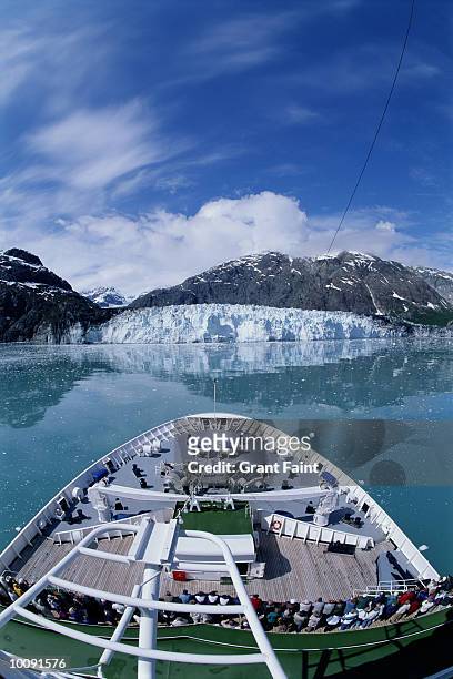 margerie, the new amsterdam at glacier bay, alaska - alaska cruise stock pictures, royalty-free photos & images