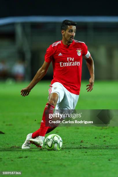 Andre Almeida from SL Benfica during the match between SL Benfica v Lyon for the International Champions Cup - Eusebio Cup 2018 at Estadio do Algarve...