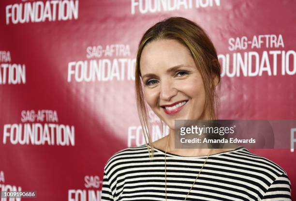 Actress, director and writer Jordana Spiro attends the SAG-AFTRA Foundation's The Business Screening of "Night Comes On" at the SAG-AFTRA Foundation...