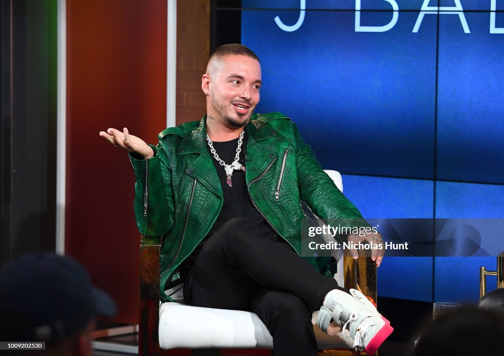 YouTube Music Premiere Of J Balvin Artist Spotlight Story "Redefining Mainstream"