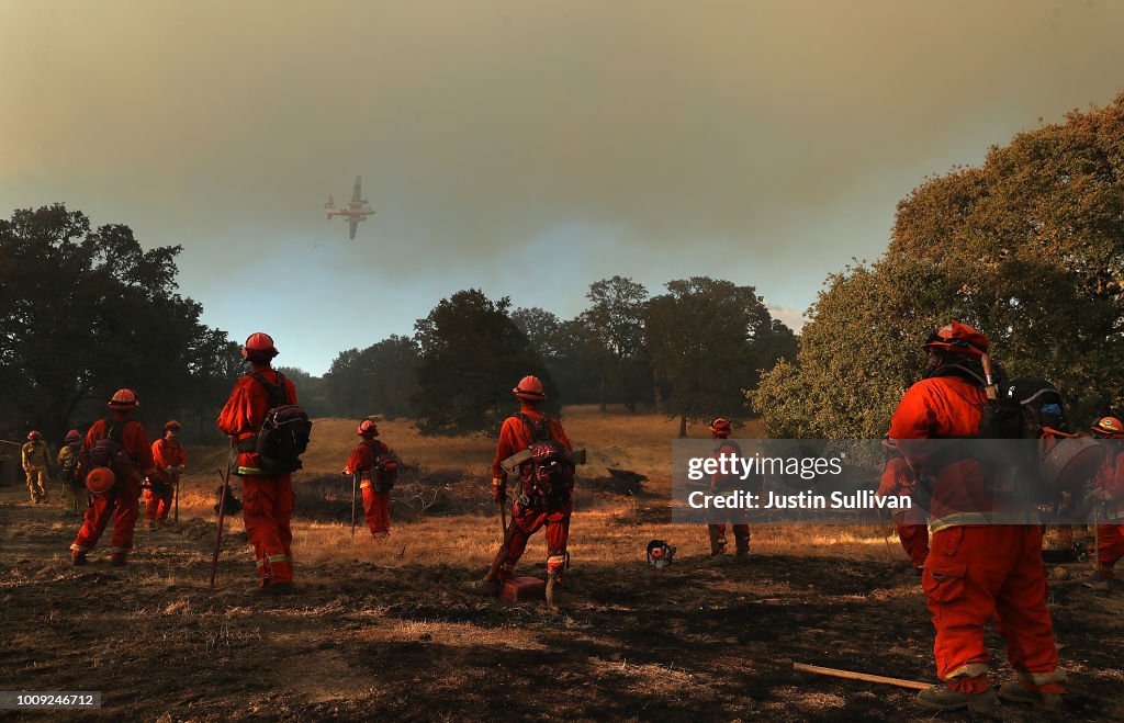 Mendocino-Complex Fire Scorches 70,000 Acres In Northern California