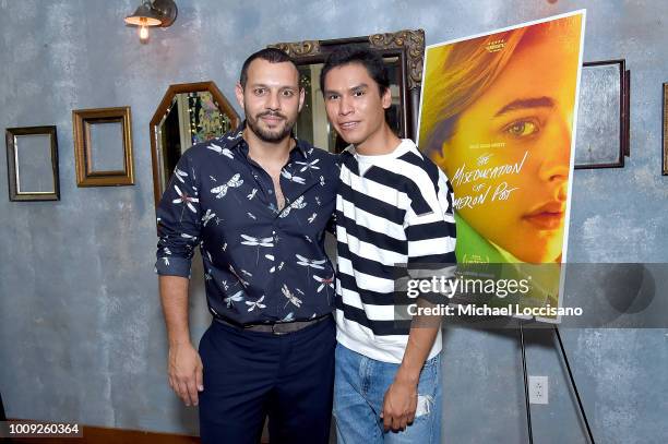 Film consultant and gay conversion survivor Mathew Shurka and actor Forrest Goodluck attend the after party for the New York screening of "The...