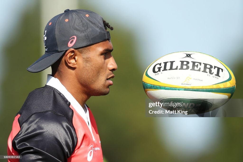 Wallabies Training Session